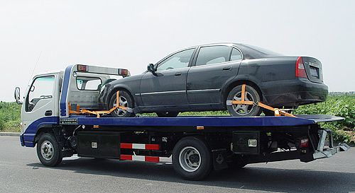 江淮平板一拖二清障車（藍(lán)牌）（國(guó)六）